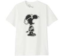 Kaws x Uniqlo Peanut Joe Yawn Outline Tee