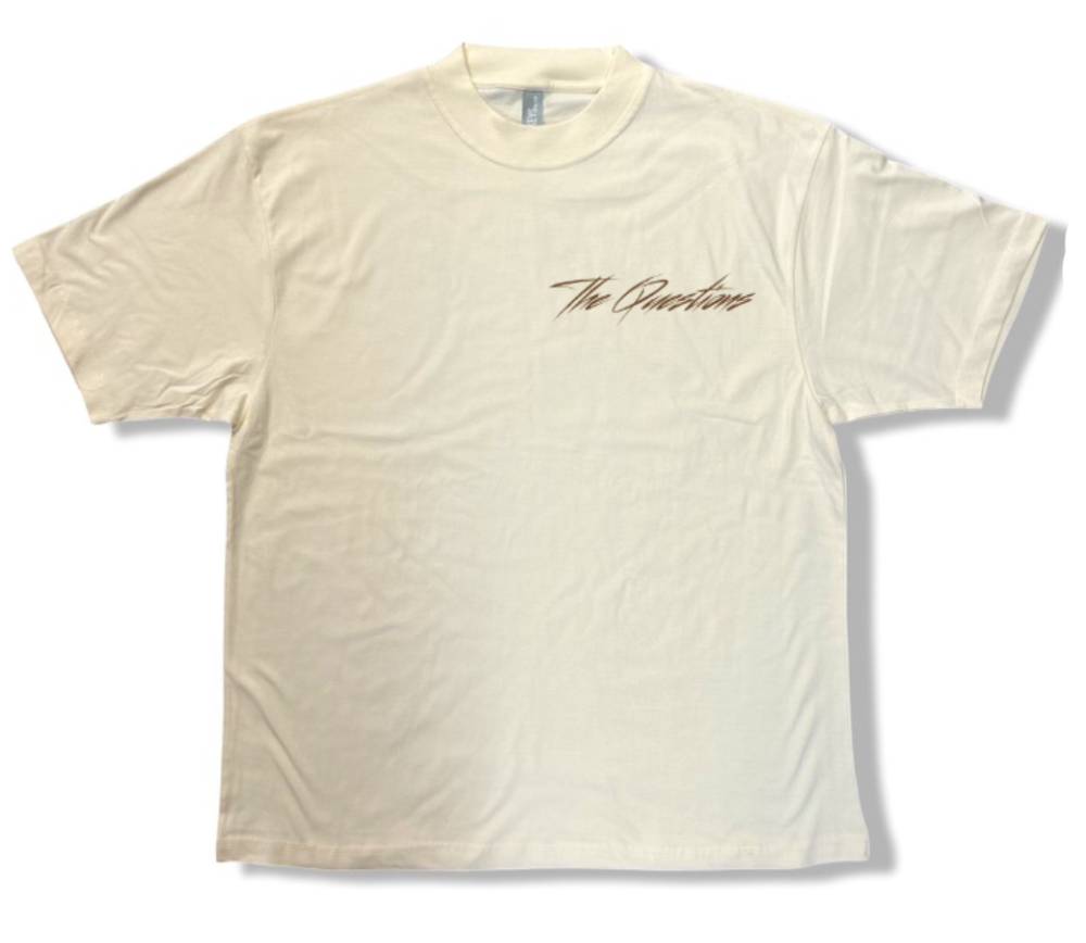 (Logo) T-Shirt `Cream/Brown’