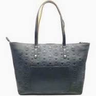 MCM Klara Medium Monogram Leather Tote