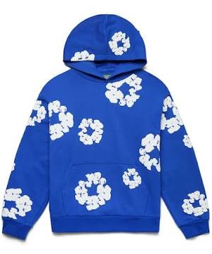 Denim Tears-The Cotton Wreath Sweatshirt (Royal Blue)