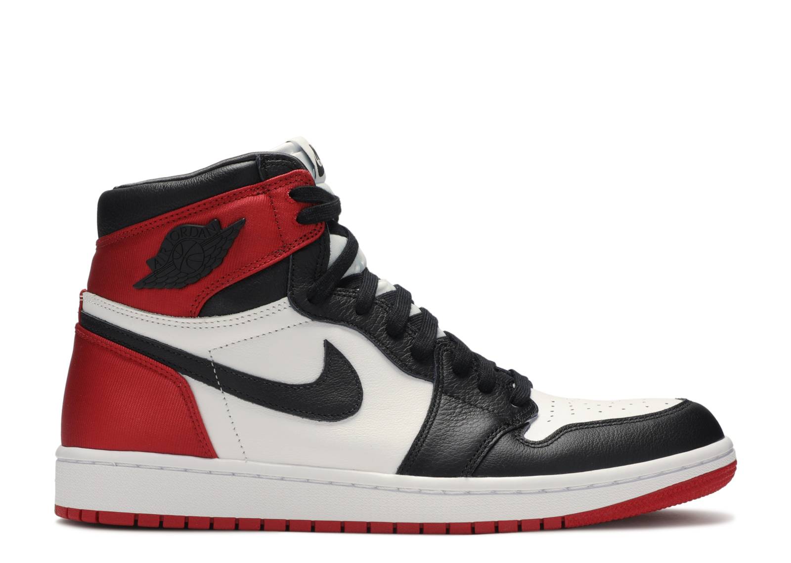 Wmns Air Jordan 1 Retro High (Satin Black Toe)