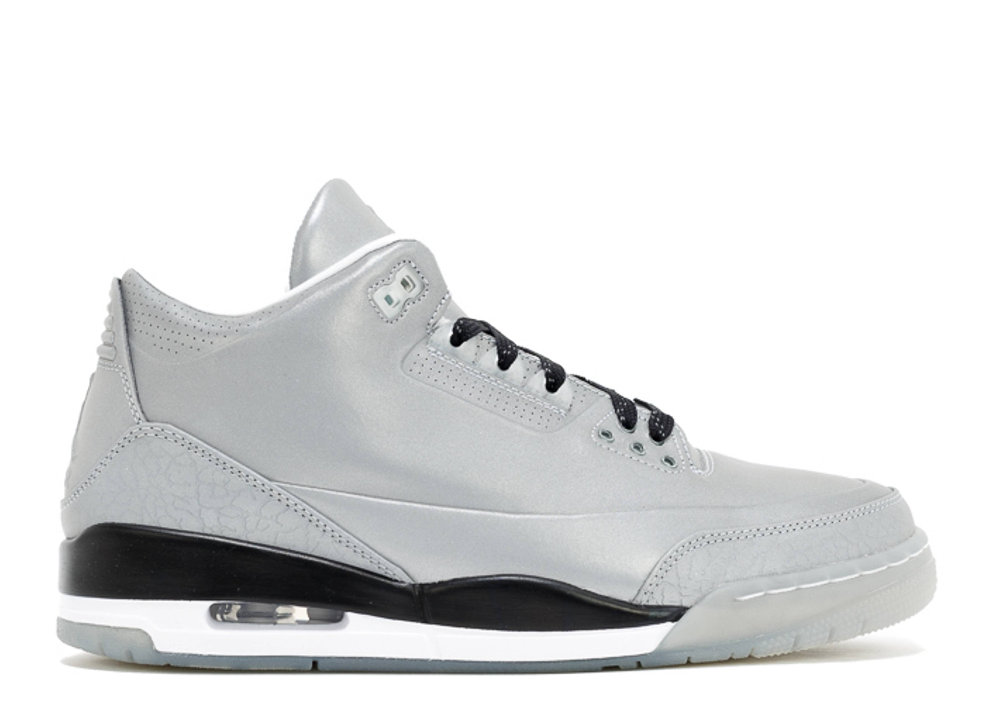 Air Jordan 3 5Lab3 Reflective Silver