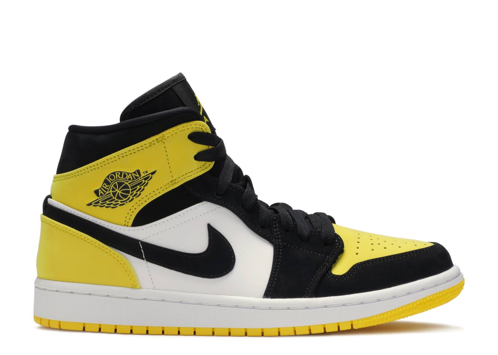 Air Jordan 1 Mid SE Yellow Toe