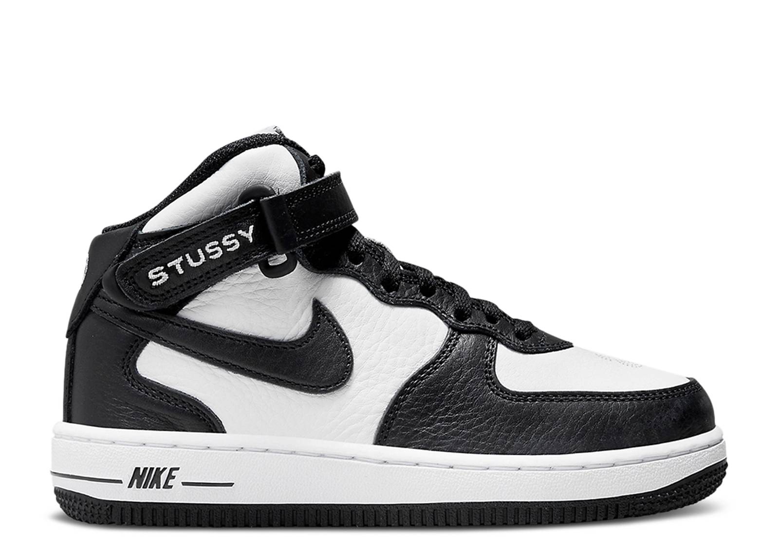 Stussy x Air Force 1 Mid PS Black White