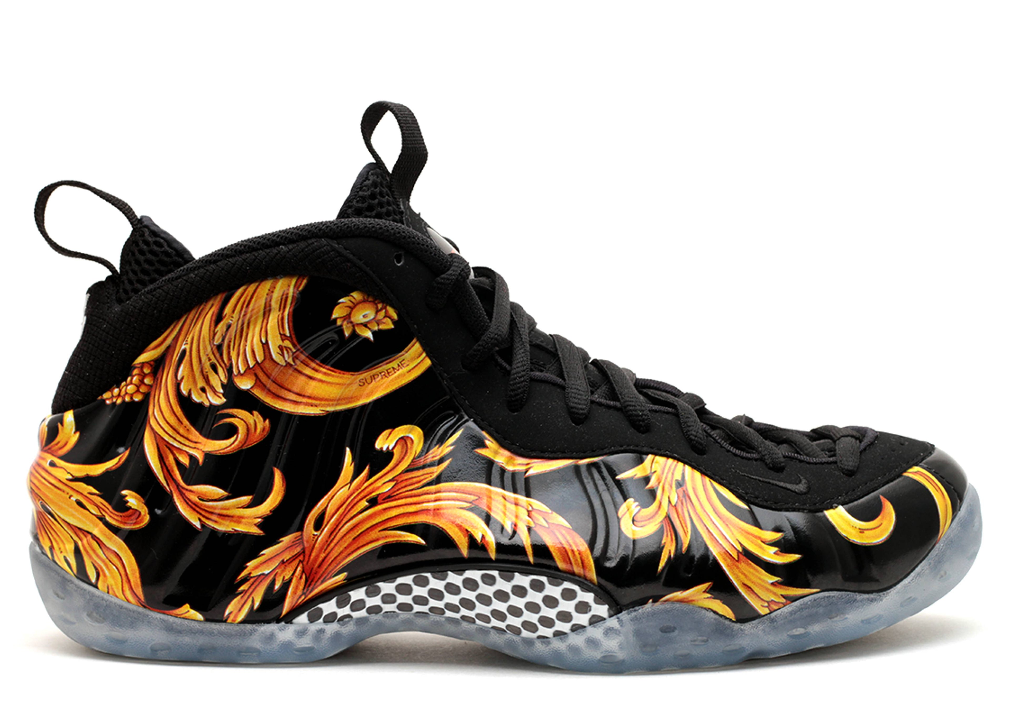 Supreme x Air Foamposite One SP Black