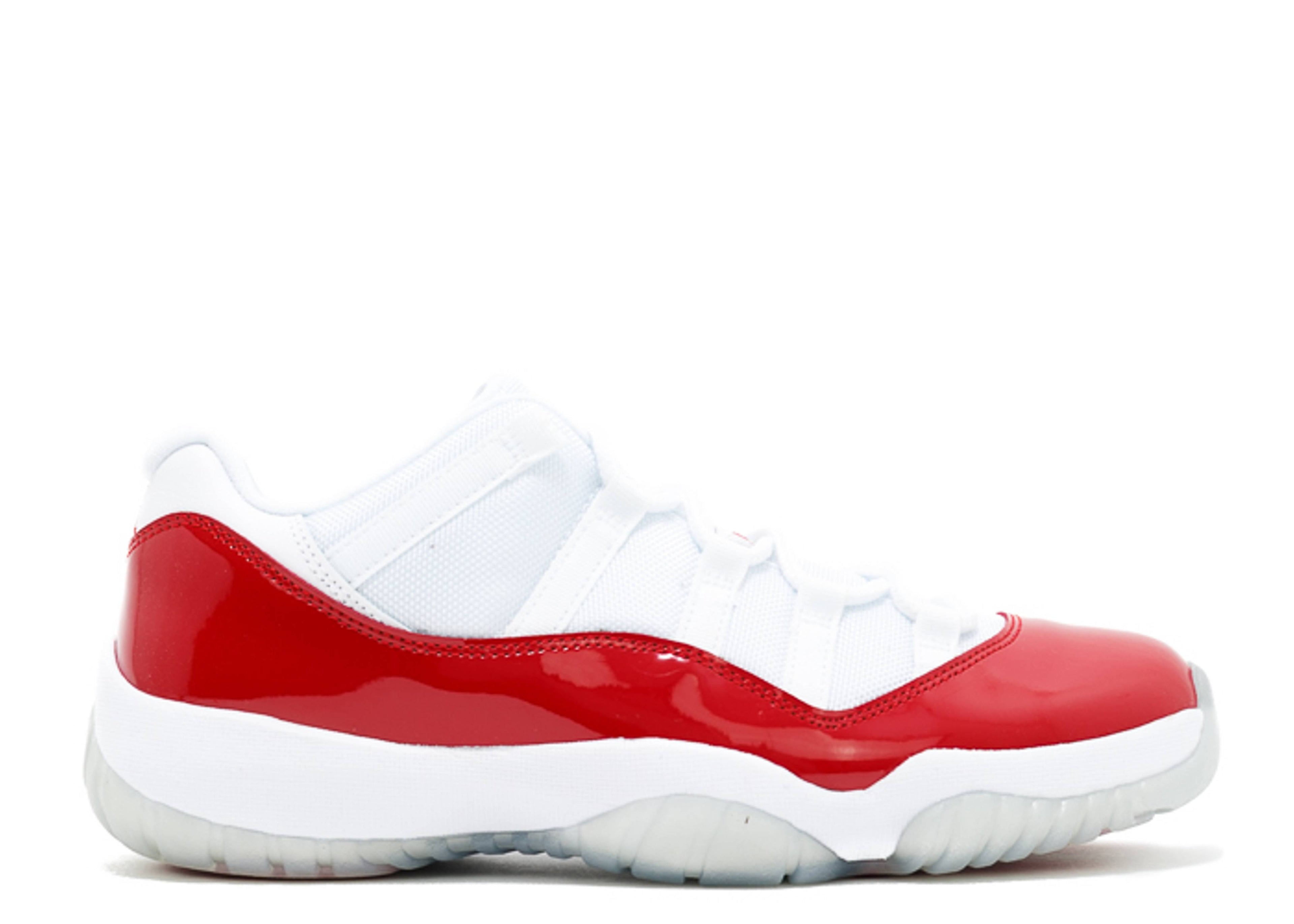 AIR JORDAN 11 RETRO LOW (CHERRY) 2016
