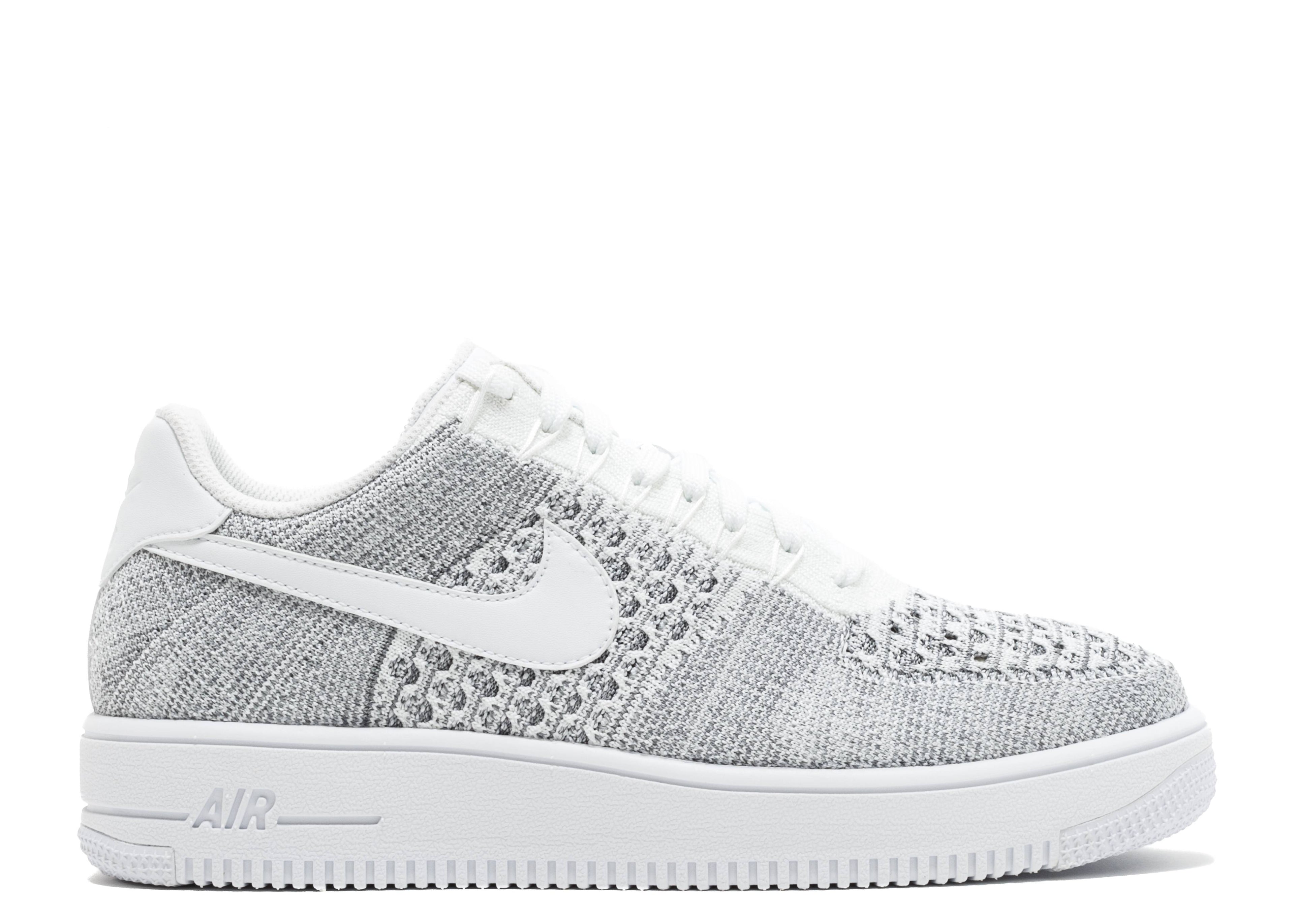 Air Force 1 Ultra Flyknit Low (Cool Grey)-Worn