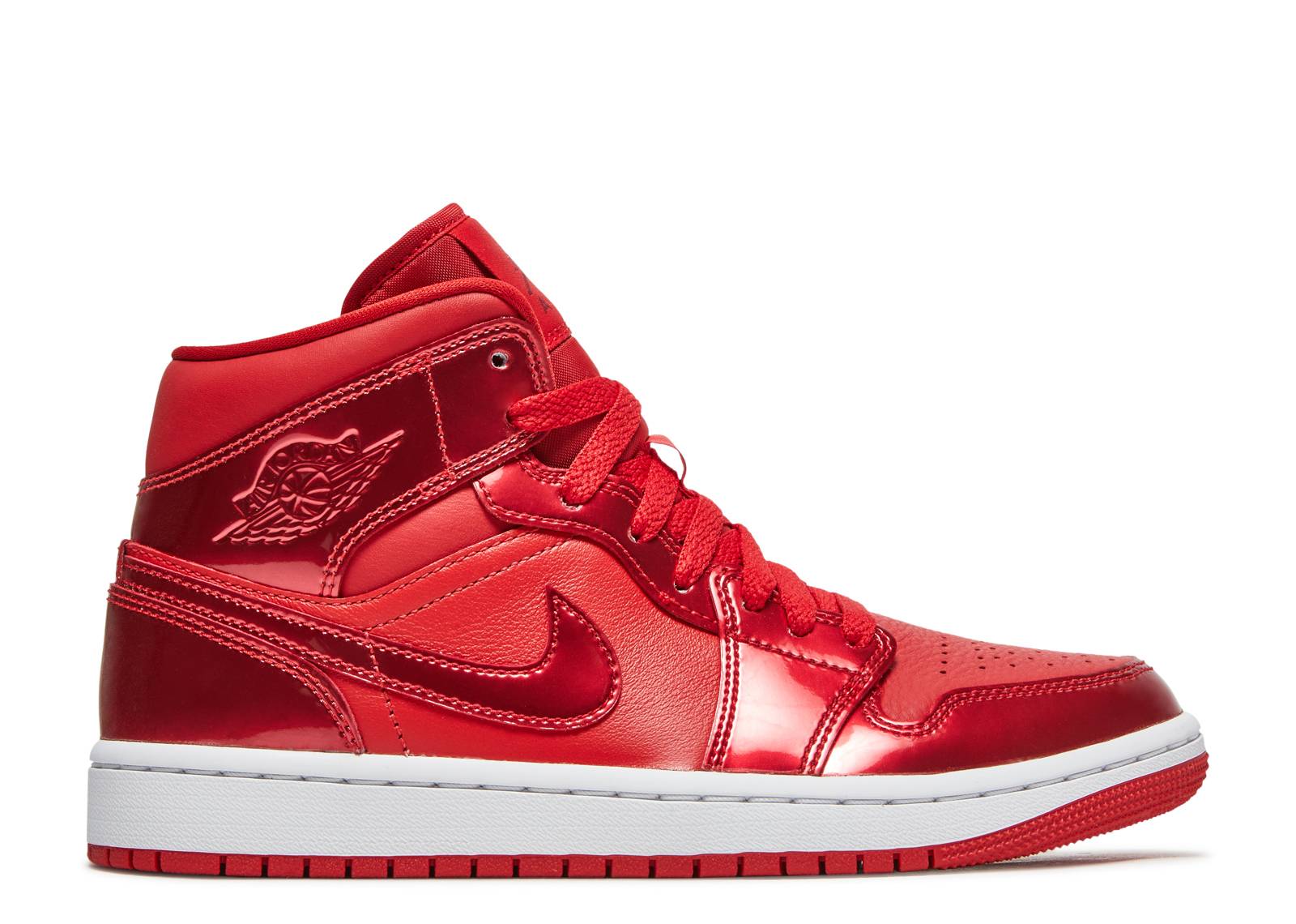 Wmns Air Jordan 1 Mid SE (University Red Pomegranate)