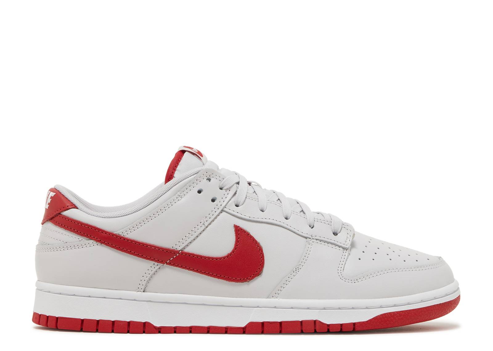 Dunk Low (Vast Grey Varsity Red)