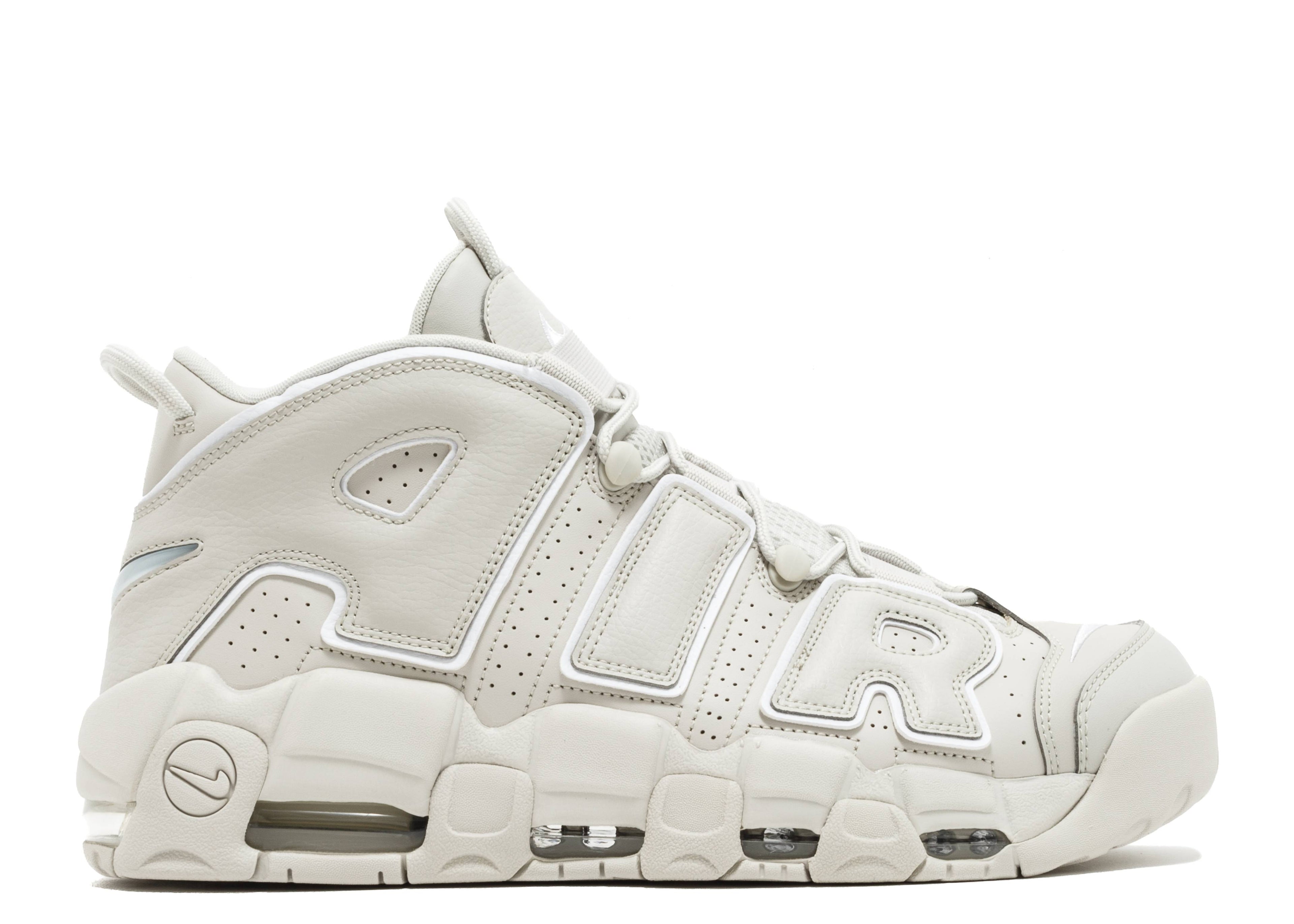 Air More Uptempo Light Bone