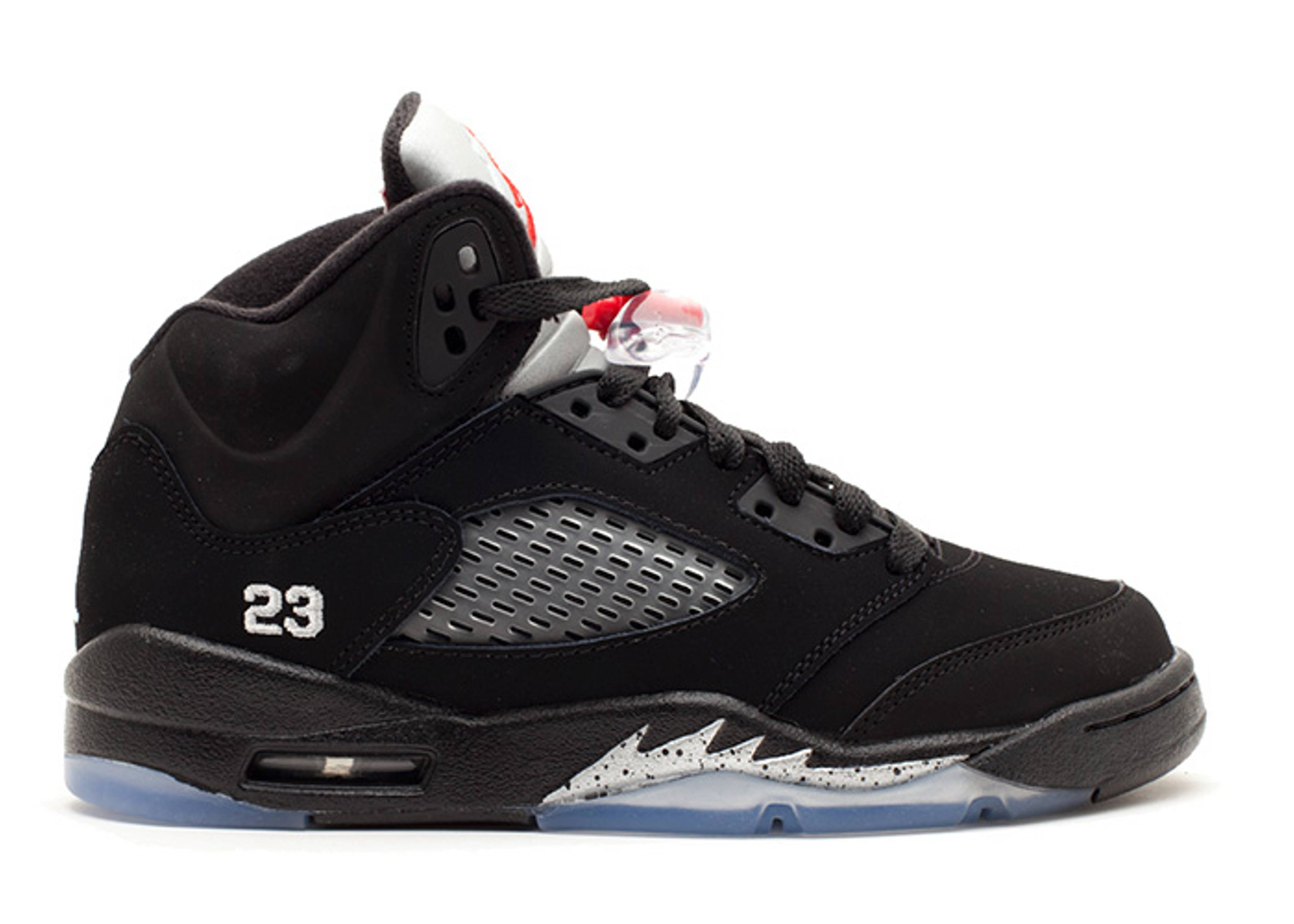 Air Jordan 5 Retro GS Black Metallic Silver 2011